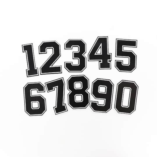 Black Numbers Vinyl Stickers by Recollections™
